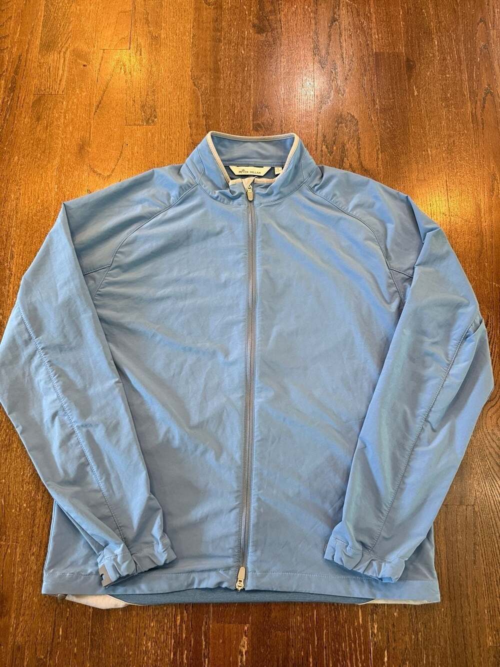 Peter Millar Zephyr Light Stretch Jacket Size Large Light Blue